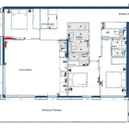 Standing 100m², Pied Des Pistes, 8 Pers, Terrasse, Wifi, Parking - Fr-1-598-43 Apartamento Les Gets